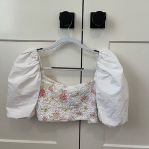 Zara size medium crop top